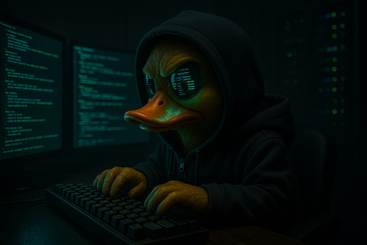 Quack terminal management panel showing multiple PTY terminals with BUSY/READY status indicators