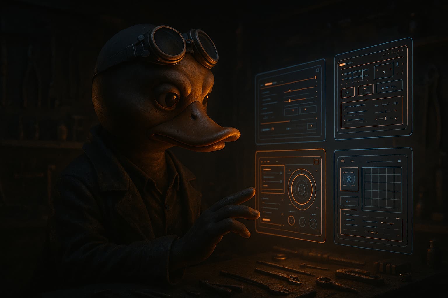 Quack visual configuration interface for Claude Code skills, hooks, and MCP tools